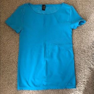 Wolford turquoise top. Quality. Nice.